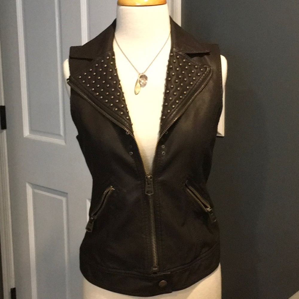 Buffalo by David Bitton Brown Vest. Vintage